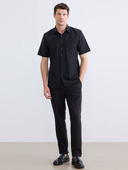 K?sa Kollu Tek Cepli Regular Fit Erkek G?mlek