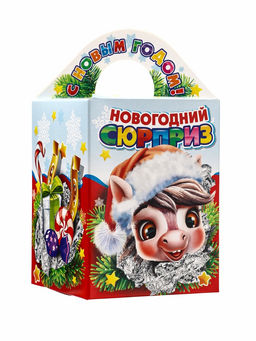 Сладкий новогодний подарок Кубик, 300 г - Simaland фото 3