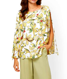 Блузка, экрю-лимонная - Ashley brooke фото 3