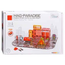 Конструктор "Сцепи‑ка" (магнитный, 30 дет.) в коробке