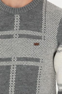 Мужской серый меланжевый свитер Неожиданная скидка в корзине - U.s. polo assn фото 7