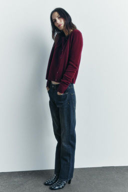100% WOOL BASIC CARDIGAN - Zara фото 15