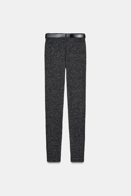 SOFT LEGGINGS WITH BELT - Zara фото 7