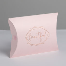 Цена за 5 шт. Коробка подарочная складная фигурная Beautiful, упаковка, 11×8×2 см