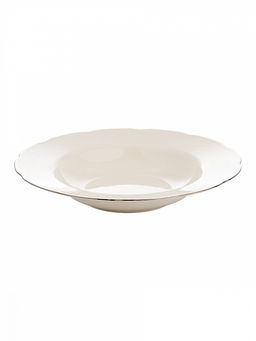 Тарелка суповая D23 белый фарфор - Denastia фото 2