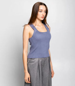 Топ #КТ2056, индиго