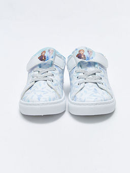 Frozen Lisansl? Ba?c?kl? C?rt C?rtl? K?z ?ocuk Spor Ayakkab? - Waikiki фото 3