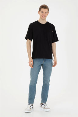 Мужская черная футболка - U.s. polo assn фото 5