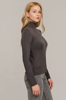 Арт.12803/6 Водолазка женская 42-50 (5 шт) Цвет:графит - Калинка фото 4