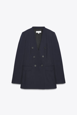 COLLARLESS BLAZER - Zara фото 5
