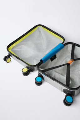 MALETA DE VIAJE MULTICOLOR / Gris - Zara фото 4