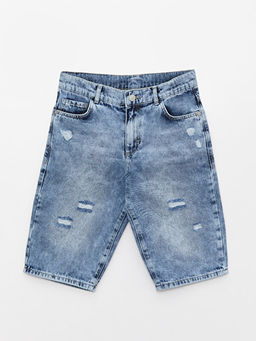 Y?rt?k Detayl? Erkek ?ocuk Jean Roller - Waikiki фото 3