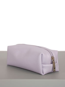 LACCOMA косметичка Гретта-Ф001-сиреневый эко кожа хлопок