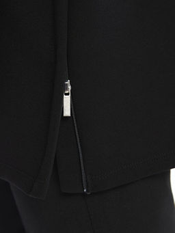 Bisiklet Yaka D?z Uzun Kollu Kad?n Tunik