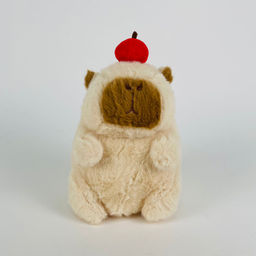 Мягкая игрушка Капибара с ягодой 22 см (арт. YE240618-6) - Storyland фото 13