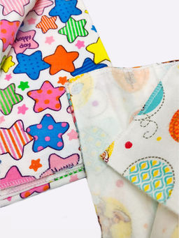 (Уп. 2 шт) Пеленки фланель арт.C-PE600-FA, цвета в ассортименте, унисекс, раз. 95х110 - Мамин малыш фото 2