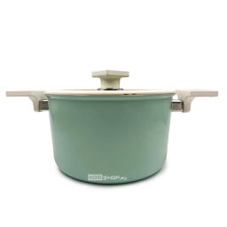 Кастрюля 20 см 3 л Add Z Blanc Happycall, Корея (мятная) Акция