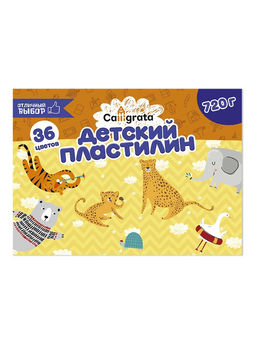 Пластилин «Calligrata kids: классический», 36 цветов, 720 г