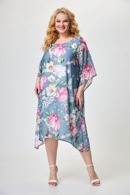 Платье ANELLI 1244 цветок миндаля  фото 2