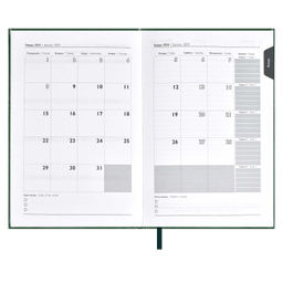 Ежедневник датированный 2024 ESCALADA, А5, 176 л., арт. 63746/ 15 САРИФ-ЭКОНОМ ЗЕЛЁНЫЙ  фото 8