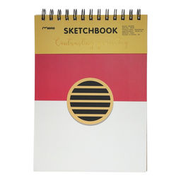 Скетчбук 30 листов, для пастели, жетская обложка, плотность 130 гр, Геометрия МИКС (18х25см) 96891 - Simaland фото 5