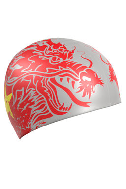 Силиконовая шапочка China, Pastel silicone solid