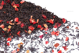 Черный "Земляника со сливками" . Черный Ароматизированный