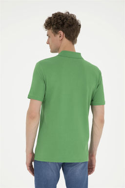 Мужская зеленая базовая футболка Неожиданная скидка в корзине - U.s. polo assn фото 5