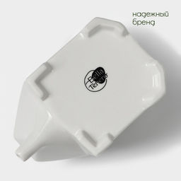 Кухонные принадлежности BellaTenero «Слонёнок», 5 предметов, на подставке, фарфор, белые