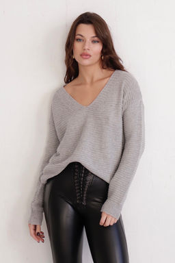 10809 Пуловер серый - Martichelli фото 7