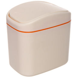 Контейнер для мусора "Vogue"1,5л бежевый