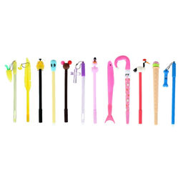 Ручка гелевая-прикол Calligrata «Пупс в шапочке», МИКС (штрихкод на штуке)