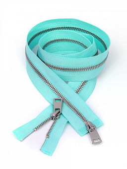 Молния мет. титан №5 никель два замка 95см D533 мята уп.1шт