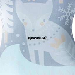 Блюдо стеклянное сервировочное Доляна «Сапожок. Зимний лес», 16×14 см