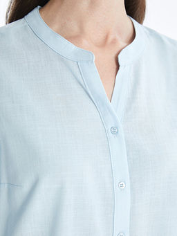 Kad?n Ka??k Yaka D?z G?mlek