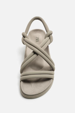 Sandals with Criss-Cross Straps - Zara фото 15