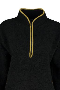 Siyah Pelus Orme Spor Sweatshirt THMAW23SW00021