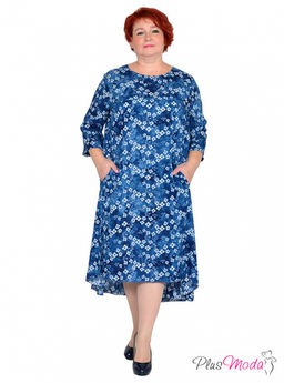 Платье Модель №1498 размеры 44-84 - Plusmoda фото 6