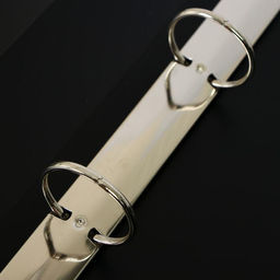 Папка на 4 кольцах А4, Calligrata, 40 мм, 700 мкм, внутренний карман, карман на корешок, черная  фото 3