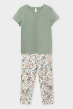 ЕП 20167/оливковый хаки,эвкалипт пижама жен - Very neat фото 2