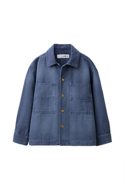 CANVAS OVERSHIRT - Zara фото 5