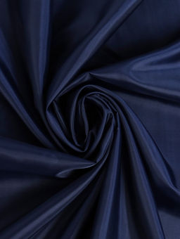 Цена за 50 шт. Подкладочная ткань таффета, 190Т, ширина 150 см, 50 м, полиэстер, тёмно-синяя