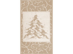 Полотенце махровое 6с104.511ж2 Лошадиная елка(лен3) 67х40см