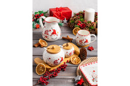 Набор 2 кружек 300 мл 10,5*8*9 см Весёлые гномики ручка петля - Elan gallery фото 6