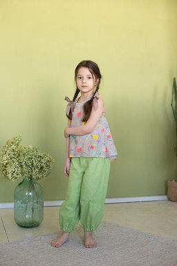 Л 21-7 бриджи для девочки "ELF" мятный