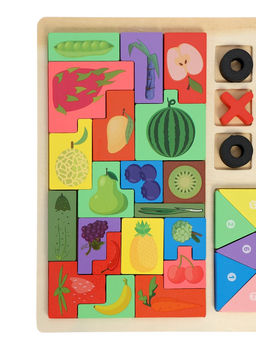 Деревянный пазл «Тетрис» 3 в 1