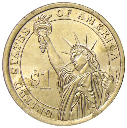 1 доллар 2015 года P Линдон Джонсон 36-й президент США