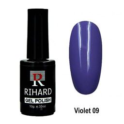 Rihard Violet Gel Polish Гель-лак - коллекция фиолетовых оттенков, 10 мл, №09