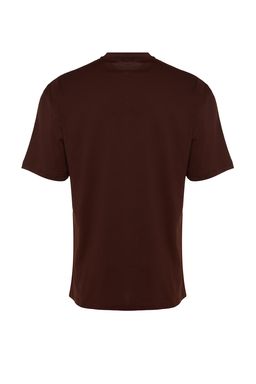 TRENDYOL MAN Siyah Oversize/Genis Kesim Bask?l? %100 Pamuklu T-Shirt TMNSS23TS00261 - Trendyolmilla фото 21