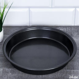 Форма для выпечки Кекса круглая 24 см/ K01 /уп 100/0,180/антипригарное покрытие